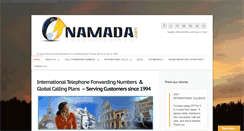 Desktop Screenshot of namada.com